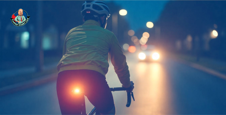 4) Nighttime Riding? You're Nearly Invisible Without Lights