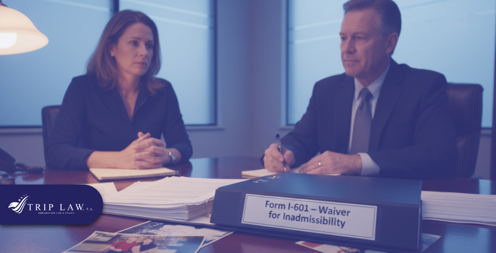  Waiver for Certain Grounds of Inadmissibility (Form I-601)